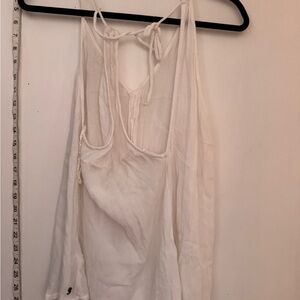 Vintage Roxy Cream Halter Top